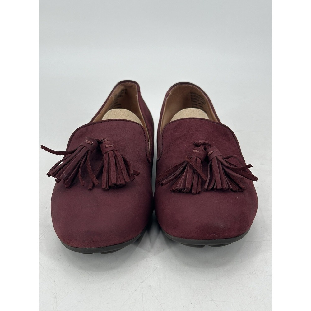 Gentle Souls Eugene Women's Tassel Loafers Shoes Size EU 39 US 8 Plum